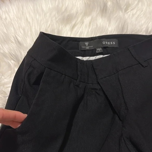GUESS Women's Black Shorts - Picture 4 of 7